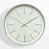 inny Zegar ścienny biało-srebrny 50,8 cm