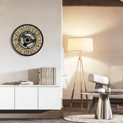 Zegary|inny Zegar do salonu 3D nowoczesny WILLIAM 57 cm