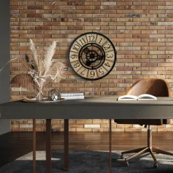 Zegary|inny Zegar do salonu 3D nowoczesny WILLIAM 57 cm