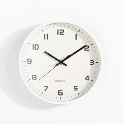 inny Zegar na ścianę biały 25,5 cm