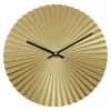 inny Zegar na ścianę nowoczesny złoty 30 cm