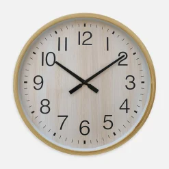 inny Zegar okrągły na ścianę naturalny 55,8 cm
