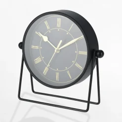 inny Zegar stojący czarny 19,5x18,5 cm