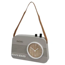 Zegary| Zegar stojący dla dzieci RADIO szary