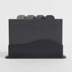 inny Zestaw 4 desek do krojenia na stojaku 27x18,5 cm