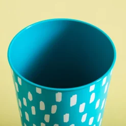 inny Zestaw 4 kubków plastikowych niebieski 400 ml