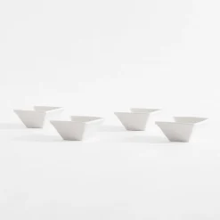 Miski, Patery I Półmiski|inny Zestaw 4 miseczek kwadratowych do serwowania 50 ml