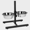 Produkty Dla Zwierząt|inny Zestaw 2 misek dla psa na stojaku