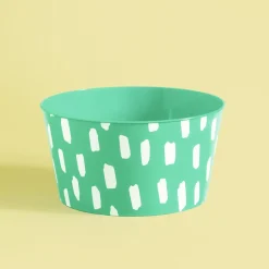 Grill I Piknik|inny Zestaw 4 misek plastikowych zielony 750 ml