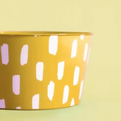 Grill I Piknik|inny Zestaw 4 misek plastikowych żółty 750 ml