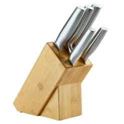 Noże I Deski Do Krojenia| Zestaw 5 noży w bloku DEVA