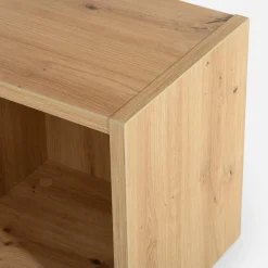 inny Zestaw 3 półek wiszących do łazienki dąb artisan LADAMA