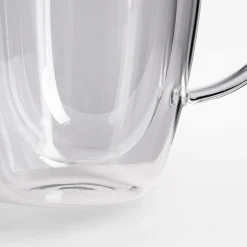 Szklanki I Kubki|inny Zestaw 2 szklanek termicznych z podwójną ścianką z uchem 400 ml