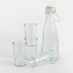 Szklanki I Kubki|inny Zestaw 4 szklanek z karafką