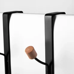 inny Zestaw 2 wieszaków czarnych na drzwi