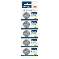 PLATINET S.A. Zestaw baterii litowych PLATINET CR2032 - 5 szt.