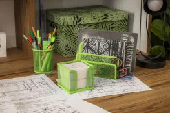 Przechowywanie|Pudełka I Pojemniki Do Przechowywania| Zestaw biurkowy zieleń, 4 szt.