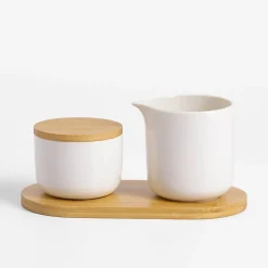 Cukiernice I Mleczniki|inny Zestaw cukiernica i mlecznik z porcelany