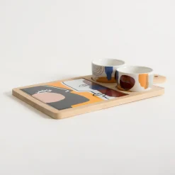 Miski, Patery I Półmiski|inny Zestaw do serwowania z talerzem i 2 miseczkami