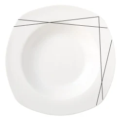 Serwisy Kawowe|Serwisy Obiadowe| Zestaw obiadowo-kawowy z porcelany ETHEL, 30 el.