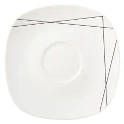 Serwisy Kawowe|Serwisy Obiadowe| Zestaw obiadowo-kawowy z porcelany ETHEL, 30 el.