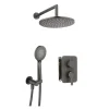 Umywalki I Baterie|Umywalki I Baterie|Deante Zestaw prysznicowy podtynkowy z boxem mieszaczowym BXYZDQAM titanium ARNIKA