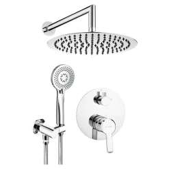 Umywalki I Baterie|Umywalki I Baterie|Deante Zestaw prysznicowy podtynkowy NAC 09QP chrom ARNIKA