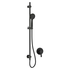 Umywalki I Baterie|Umywalki I Baterie|Deante Zestaw prysznicowy podtynkowy z drążkiem NAC N9TP nero ARNIKA