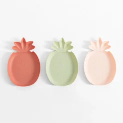 Grill I Piknik|inny Zestaw talerzy w kształcie ananasa 3 szt.