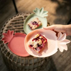 Grill I Piknik|inny Zestaw talerzy w kształcie ananasa 3 szt.