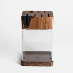 Prima Cucina Zestaw złotych noży w bloku COMO 8 el.