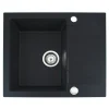 Alveus Zlewozmywak czarny DRAGAN 10