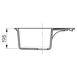 Zlewozmywaki|Alveus Zlewozmywak odwracalny czarny DRAGAN 10