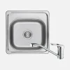 inny Zlewozmywak stalowy z baterią VITA 47,5x47,5 cm