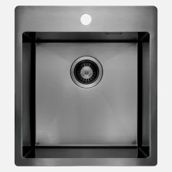 Zlewozmywaki|Deante Zlewozmywak z baterią wielofunkcyjną OLFATO PRECIOUS TITANIUM