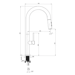 Zlewozmywaki|Deante Zlewozmywak z baterią wielofunkcyjną OLFATO SATYNA
