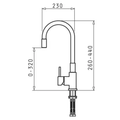 PYRAMIS POLSKA SPÓŁKA Z OGRANICZONĄ ODPOWIEDZIALNOŚCIĄ Zlewozmywak ZEFIR z baterią HERA beż piaskowy 79x50 cm + Pyra Clean