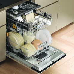 WHIRLPOOL Zmywarka do zabudowy 60 czarna W7IHP42L