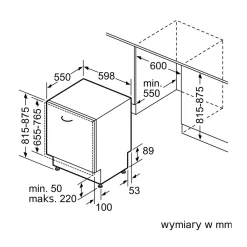 Siemens Zmywarka szerokość 60 cm SN73HX14CE